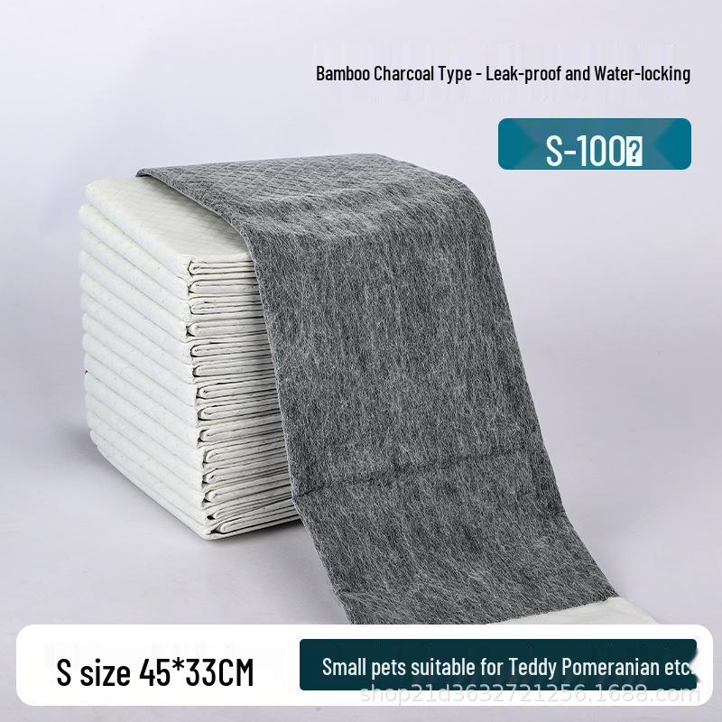 Ultra-Absorberende Bamboe Houtskool Hondentoiletkussentjes - Dikke, Wegwerp, Sterk Absorberende Luiers