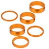 6Pcs   Headset Spacer Aluminium Alloy Bike Handlebar Stem Spacers for Mountain Bike