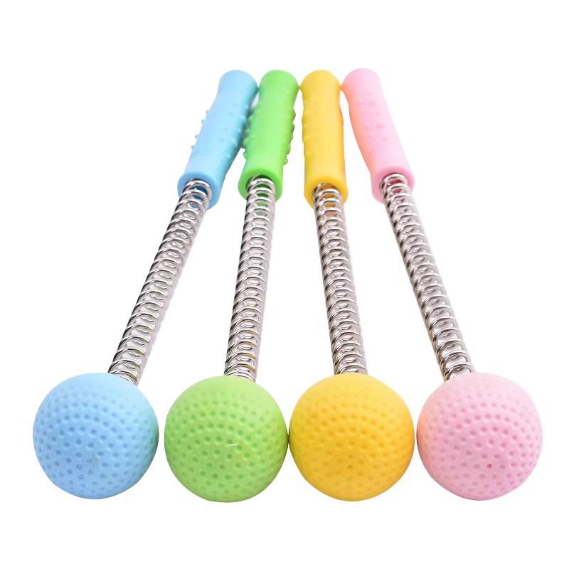 Newcomer Special: Silicone Golf Ball Massage Hammer for Meridian Tapping