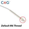 CG M6 Screw Temperature Sensor K/J/E/PT100 Type Thermocouple RTD 0-600℃ WIre 1/2/3M for Industrial Temperature Controller