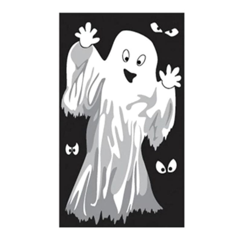 Unique Party Plastic Ghost Window Decoration
