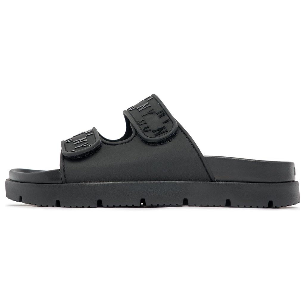 MLB Slipper Chunky Bouncer Slip Resistant Abrasion Resistant Slide Slippers Unisex Black 3ALPCBT33-50BKS