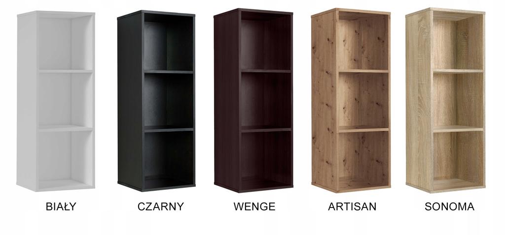 Regál police organizér kontejner stojan na vinylové desky šanony Cubo 3