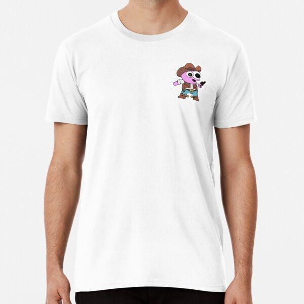 Smiling Friends Cowboy Pim Pattern - Adult S S to 5XL Made in the AU/USA T-Shirt