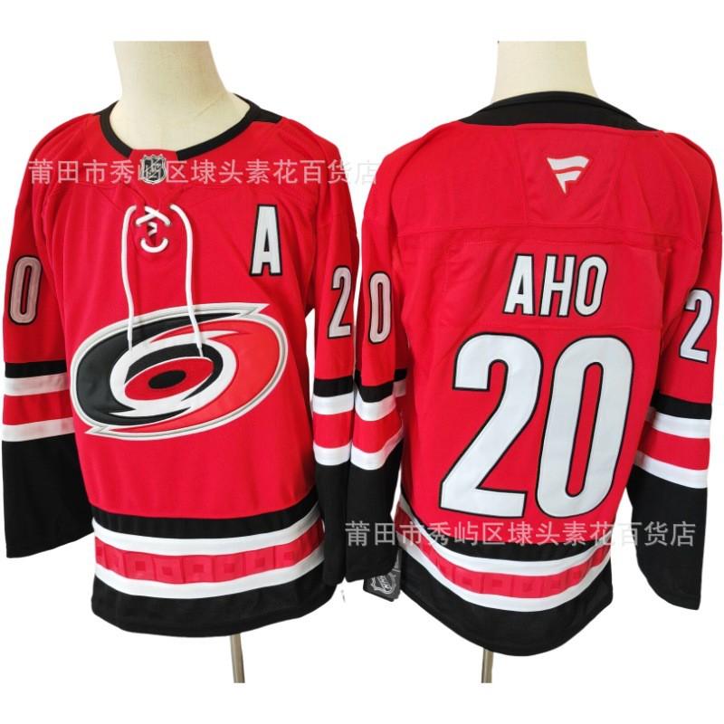 Vlastní vyšívaný pánský dres Carolina Hurricanes pro lední hokej, syntetická směs, výkonnostní uniforma
