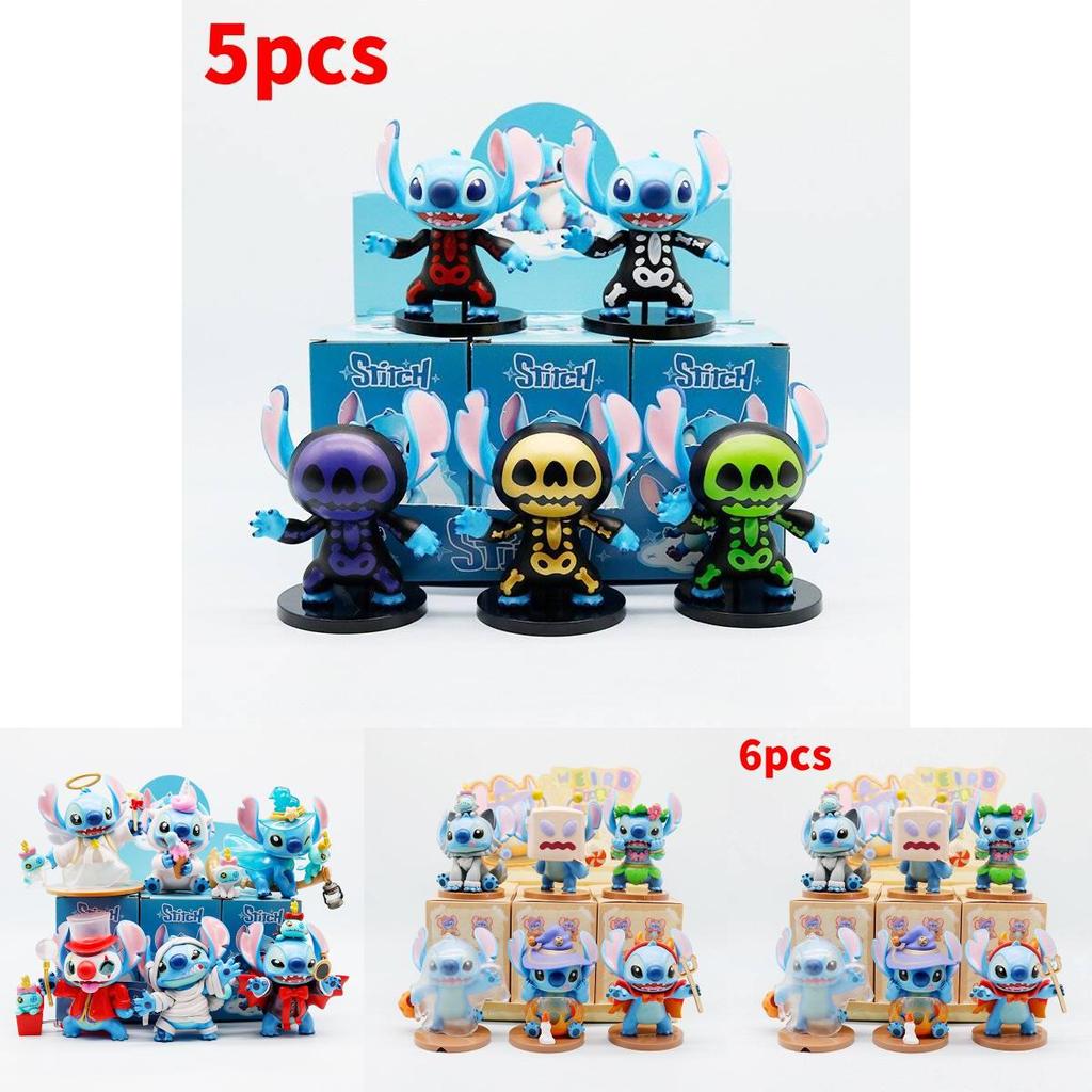 Stitch Pvc Collectible Figure With Interactive Crane Game For Kids And Collectors