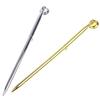 Retro Metal Ballpoint Pen Set With Heavy Duty Base Stand Long Lasting Ink for Office Wedding Signature Business Events
