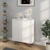 Five-Shelf Shoe Storage Cupboard - White