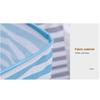 Laundry Basket Stripe Reusable Canvas Large Capacity Clothes Storage Bag Portable Washing Bin Baskets Container with Handle