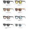 1/2PACK Luxury Designer Small Frame Sunglasses Women Men Vintage Punk Shade Rivet Concave Frame Eyeglasses