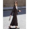 Demana Gentle Cloud Cotton Irregular Hem Top & Strap Dress Set