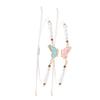 Set Of 2 Matching Friendship Bracelets for Children Girls Braided Rope Handchain Fashion Wrist Accessories for Bestie
