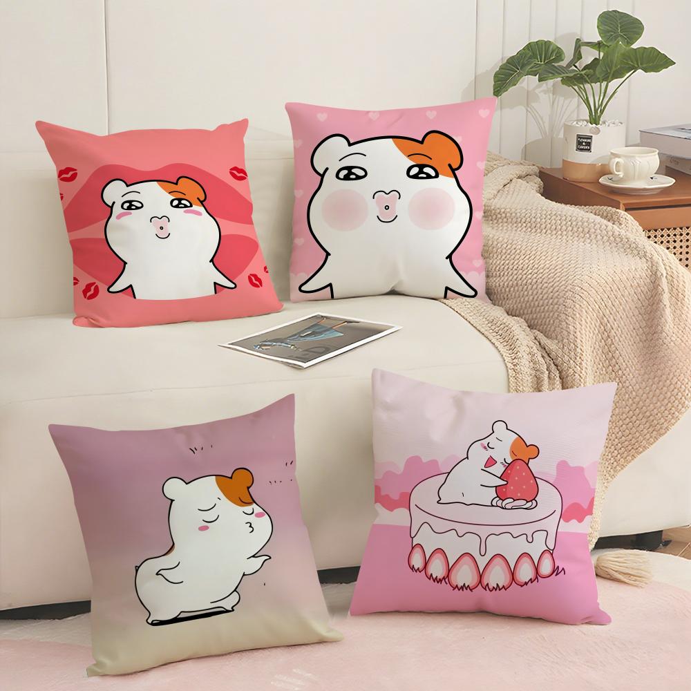 Cute E-Ebichus Funny Cushion Cover Pillowcase Ultra Soft Skin Friendly Fabric Cloud Like Comfort & Concealed Zipper