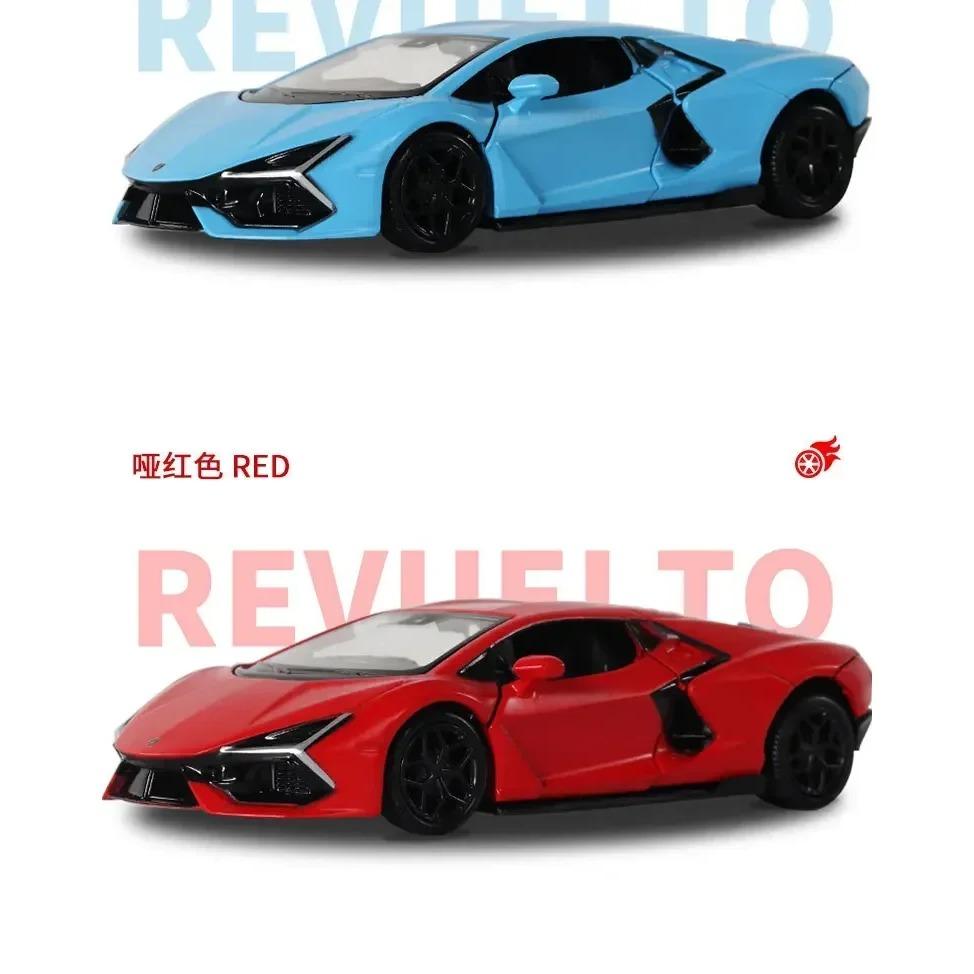 Моделирование 1/36 масштаба миниатюрный автомобиль Lamborghini Revuelto Collective — фото 11