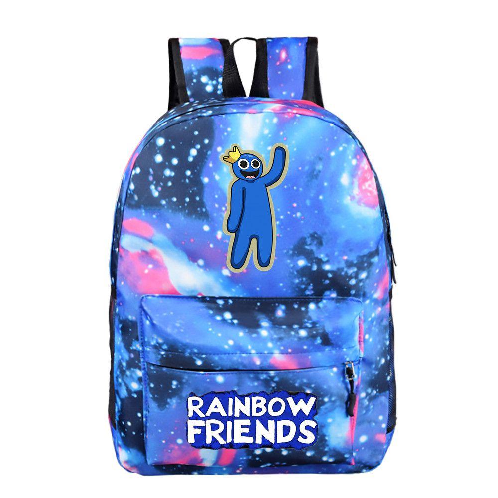 Roblox Rainbow Friends Large Capacity Student Backpack Bag Book