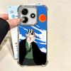 Bleach Kisuke Urahara Plating Phone Case For Xiaomi Redmi Note 14 15 Pro Plus 13 12 11 11S 11T 10 9S 9 5G Anti-Fall Airabag Cove