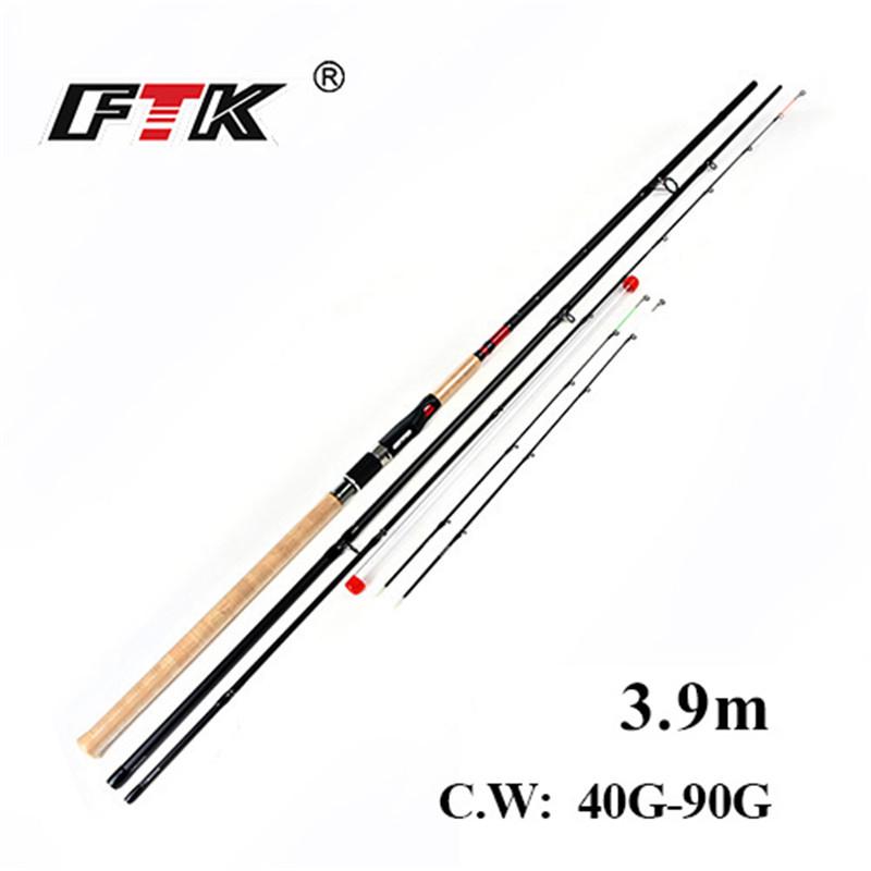 FTK Forgó horgászbot, 99%-os nagy szén-dioxid-kibocsátású szuperkemény horgászbot, 2 részes horgászbot nélküli, 2 tartalék botvég