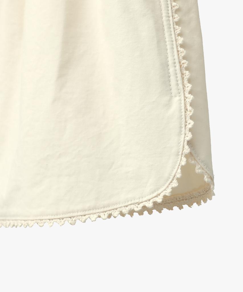 LOSSYROW Lossy Lace Shorts Cream