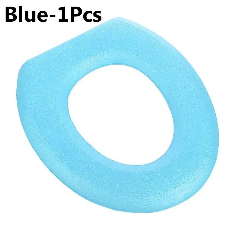 

О-образный чехол на сиденье для унитаза, сохраняющий тепло с узором тыквы, коврик для туалета, вязаный мягкий коврик, сиденье для унитаза, моющиеся аксессуары для ванной комнаты 1 piece