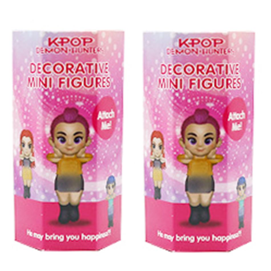 1-12pcs Kpop Demon Hunters Figure Model Toy PVC Cartoon Gaming Peripherals Desk Decoration Collection Figures Model Toy For Kids