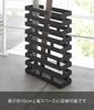 Yamazaki Jitsugyo 2361 Wide Black Approx. W30 x D10 x H43cm BRICK Umbrella Stand Can also hold folding umbrellas