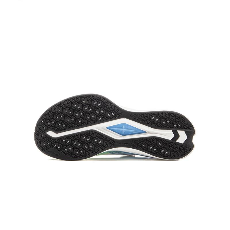 Li Ning Childrens Chitu 8 Pro Versatile Comfortable Non-Slip Low-Top Running Shoes Kids Sneaker White Blue Green YKFV028-9