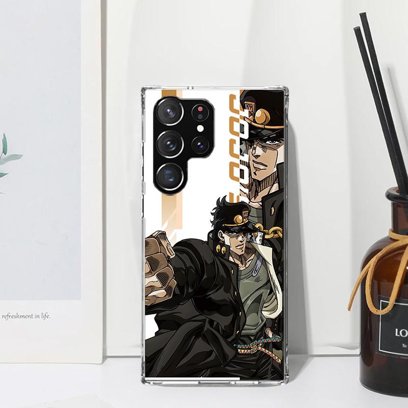 JoJo Bizarre Adventure Anime Phone Case For Samsung Galaxy S26 S25 Edge S24 FE S23 S22 Ultra S21 Plus S20 + Art Fundas Back Cove