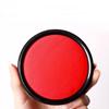Red Ink Pad for Stamping Portable Small Fast-drying Sponge Ink Pad Box Suitable for Fingerprint Replication and Office Supplies