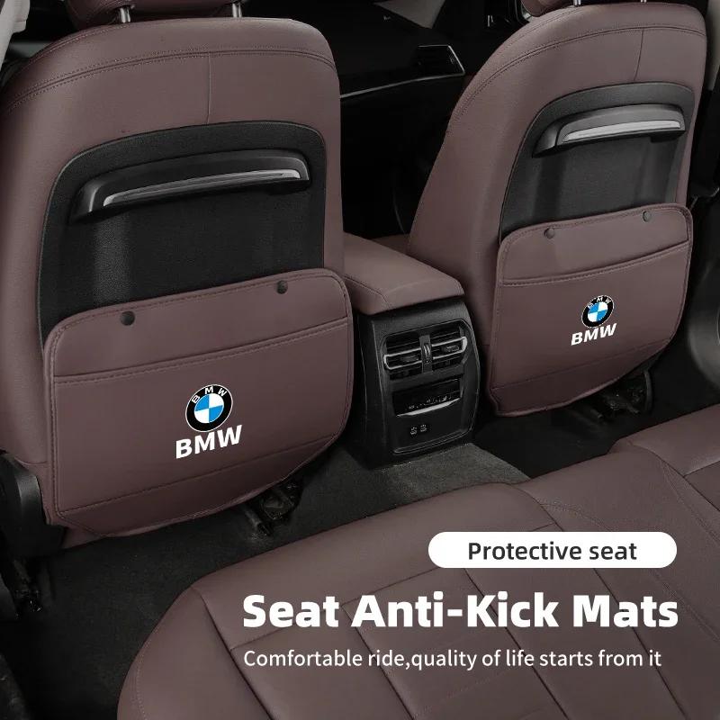 BAGM1 Adesivo per Auto Copertura Protettiva Anti-Calcio per Schienale Sedile Auto Tappetino Anti-Graffio per BMW X1 X2 X3 X4 X5 X6 X7 G20 G30 6GT F10 E39 F30 E