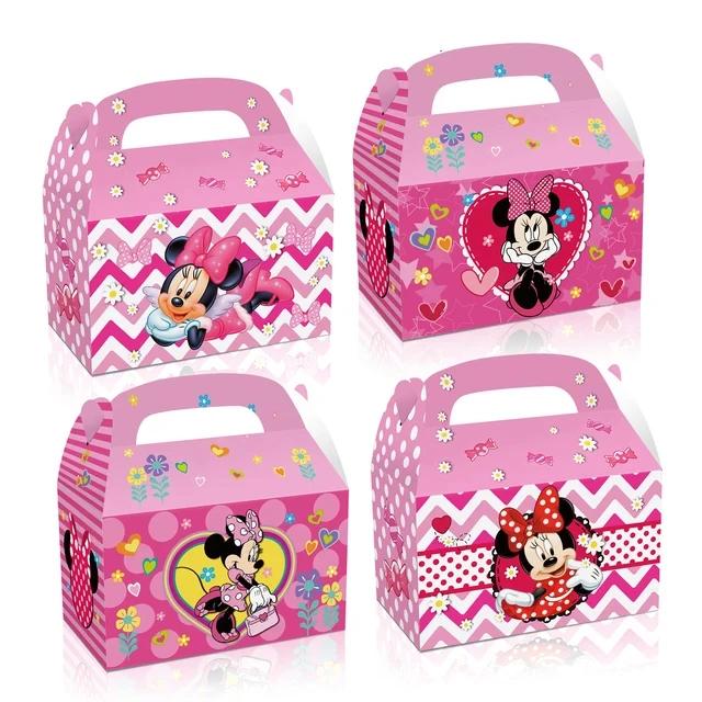 Minnie Mouse Birthday Party Supplies Pink Minnie Balloon Cup Plate Banner For Kids Girls Party Favor Gifts Baby Shower Decor