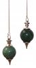 Green Avanturine Pendulum Stone Sphere 15G Pendulum