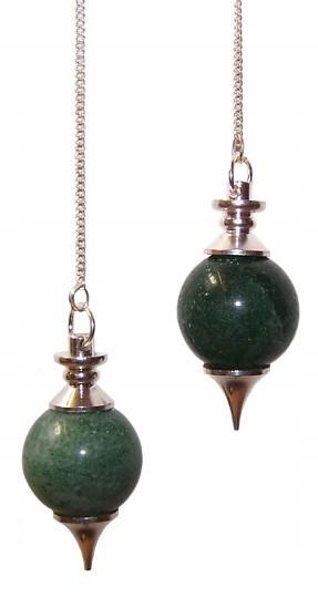 Green Avanturine Pendulum Stone Sphere 15G Pendulum