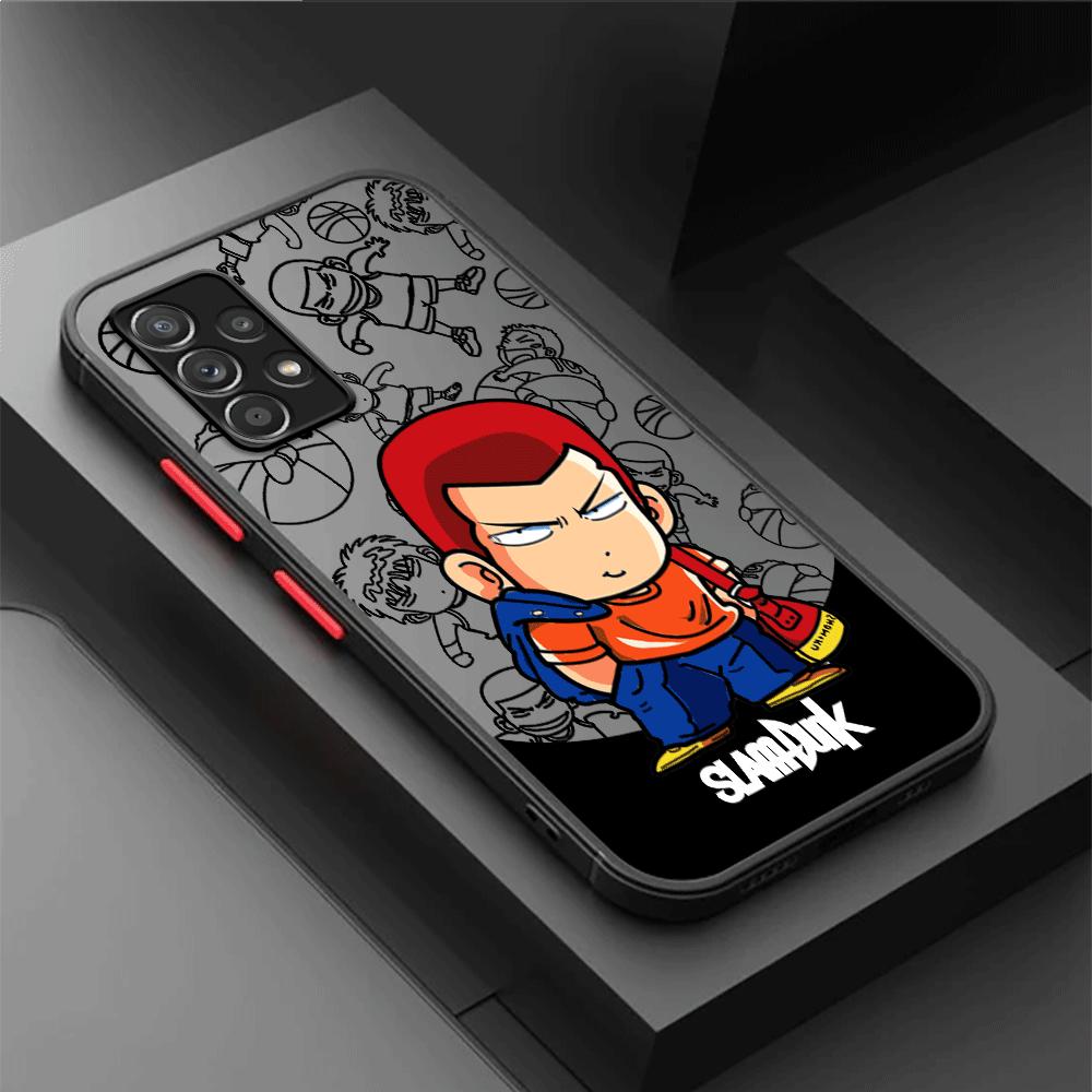 Slam Dunk Phone Case for Samsung Galaxy A52 A72 A12 A13 A14 A21s A22 A23 A24 A32 A33 A34 A50 A51 A53 A54 A70 A72 A73 5G Cover