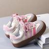 Girls' Moral Training Shoes 2025 Spring and Autumn New Classmates Casual Sports Shoes Children's Shoes Medium and Big Boys Board Shoes Tide