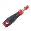 Length 135mm Screwdriver Handle Magnetic Red Black Self Locking