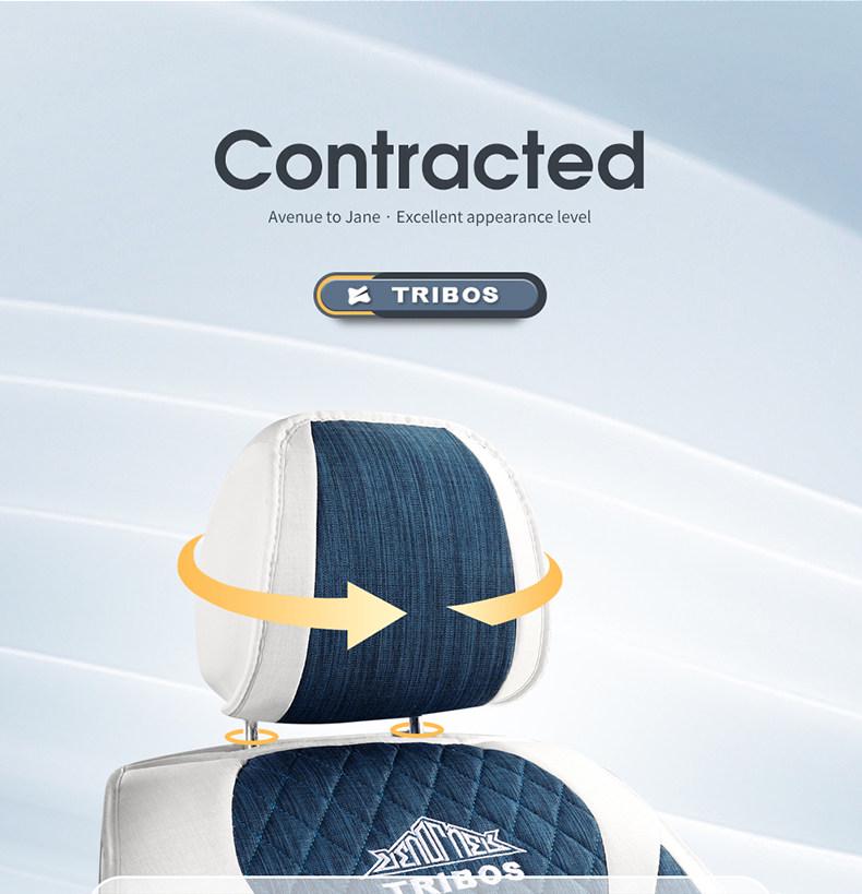 Custom Linen Seat Covers for Changan CS75/CS35/CS55/Yuexiang V3V7/Yidong - All-Season Full Coverage Cushions.