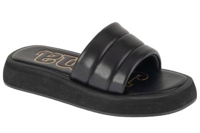 S.Duna Lady 25 SDUNLS, Womens Black Slides