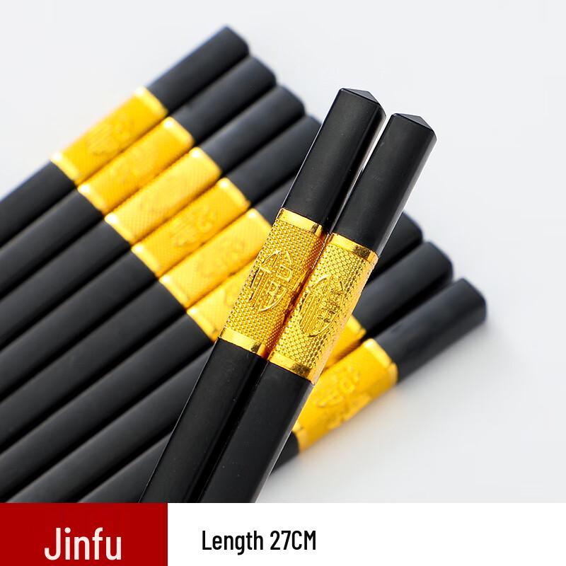 

Golden Alloy Chopsticks Set
