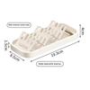 Elegant Stainless Steel Soap Holder with Fast Drainage for Bathroom Neatness