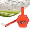 Greenhouse film wrapping machine, aluminum foil wrapping machine for agriculture, double layer membrane greenhouse
