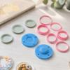 Scalloped Edge 3D Plate Clay Earring Molds Creative Polymer Clay Tools  DIY Earrings