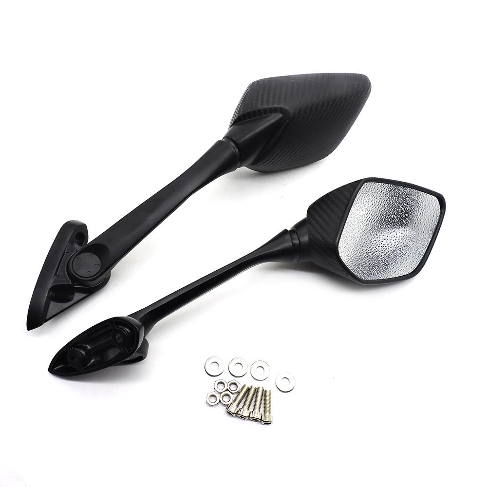 For Yamaha YZF R3 R25 2013-2018 Motorcycle Motorbike Foldable Side Mirrors Blind Spot Rearview Mirrors Cover Cap