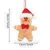 Christmas Tree Ornaments Xmas Decorative Hanging Ornaments Santa Reindeer Snowman For Holiday Party Decor Kids Gifts