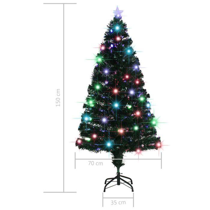 VidaXL Pre-lit Christmas Tree with Stand, Christmas Tree with LEDs, Holiday Decoration, Indoor Party Ornament 284301