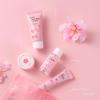 LAIKOU Japan Sakura Skin Care Travel Set 4 Pcs Cleanser, Toner, Cream, Essence