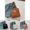 Trendy Canvas Tote Bag For Women 2023 Fashionable And Simple Large Capacity Shoulder Bag
