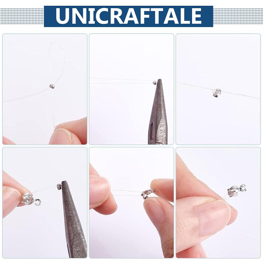 2000Pcs Brass Crimp Beads, Cadmium Free & Lead Free, Rondelle, Silver, 2x1.2mm, Hole: 1.2mm