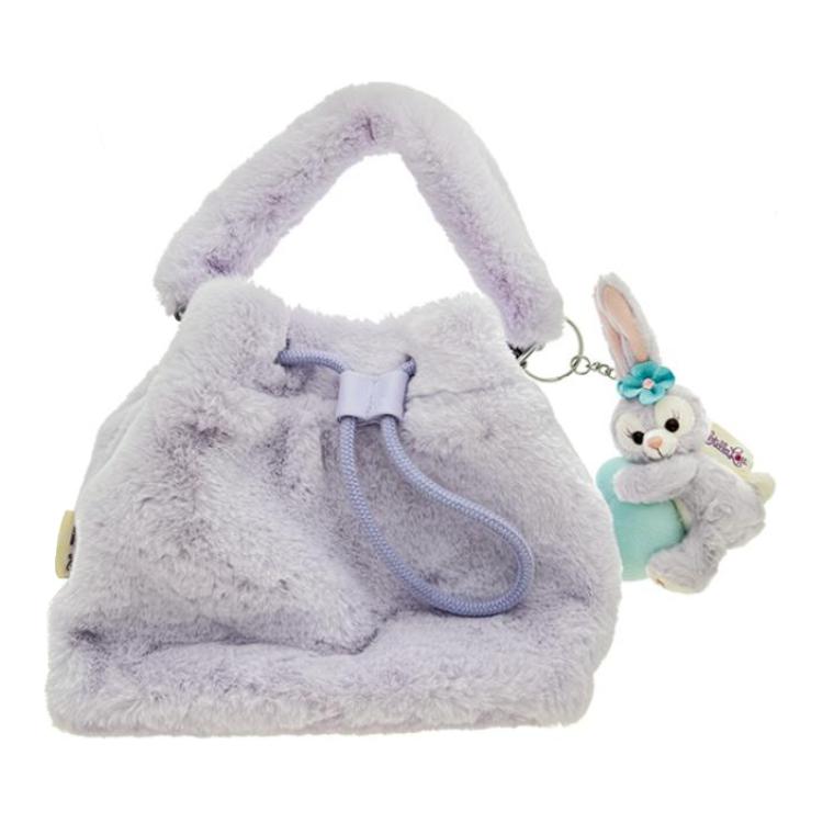 New Disney Plush Bucket Bags Shoulder Bag Crossbody Bag Handbag Women's Purple 400051646132