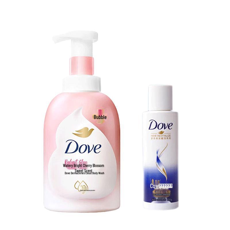 Набор для душа и шампунь Dove Цветок вишни
