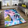 1pc KPop Demon Hunters RUMI5 Design Area Rug - Non-Slip, Soft & Cozy Floor Mat for Living Room, Bedroom, Office - Indoor/Outdoor Decorative Carpet